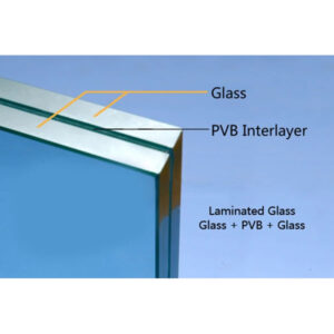 kaca laminating safety glass