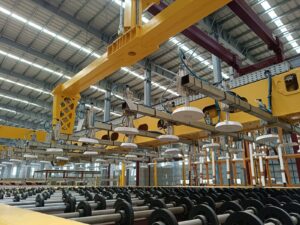 Proses pembuatan kaca float atau kaca biasa